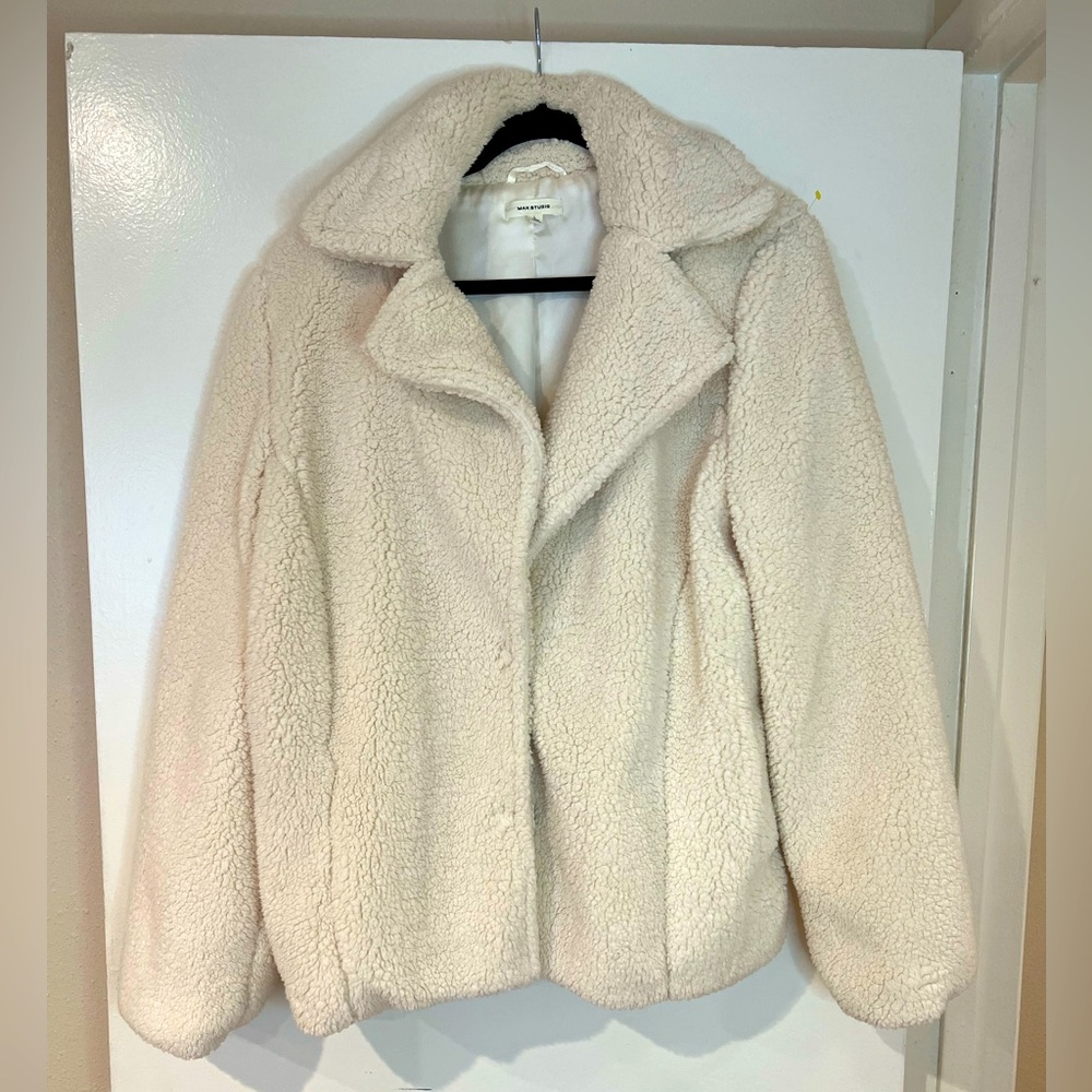 Sherpa Jacket Short Coat Size L